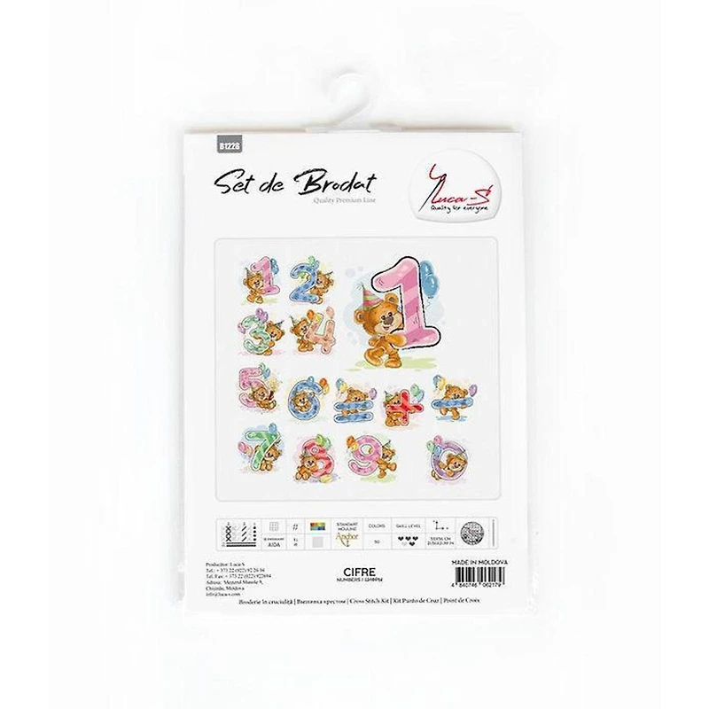 Luca-s Numbers Counted Cross Stitch Kit