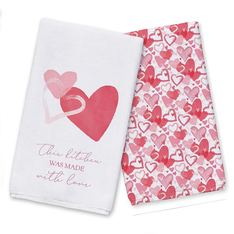 Kitchen Made with Love Tea Towel Set