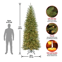 ft. Pre-Lit Dunhill® Fir Slim Artificial Christmas Tree