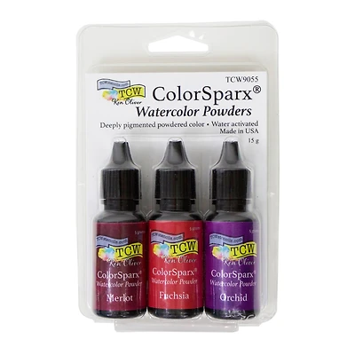 Ken Oliver Color Burst Berry Punch Watercolor Powder Set