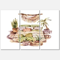 Designart - Indoor House Plants Urban Jungle IV