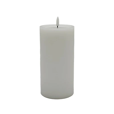 4" x 8" LED Wax Pillar Flickering Candle by Ashland
