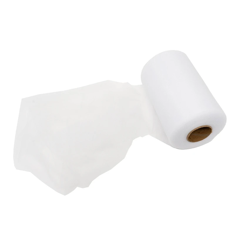 SINGER® White Tulle Fabric Roll, 6" x 100yd.