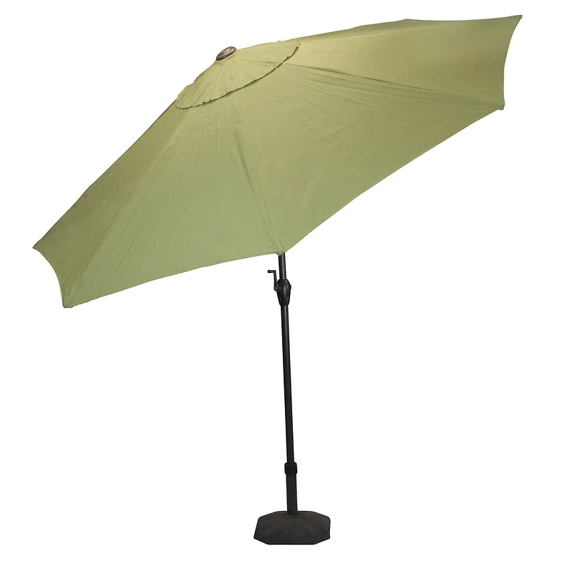 9ft. Sage Green Outdoor Patio Market Umbrella