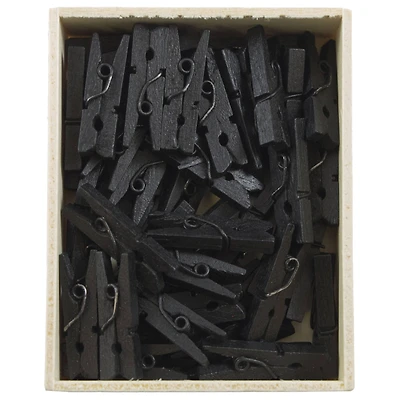 JAM Paper 7/8" Wood Clothespins