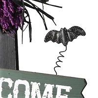 33" Witch’s Broom Garden Stake