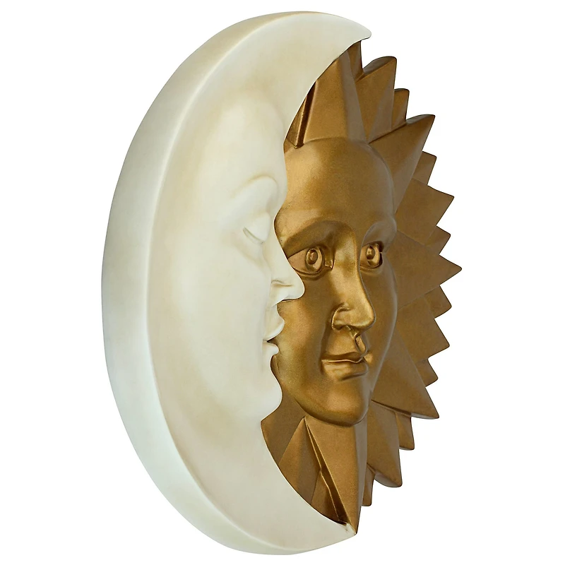 Design Toscano 15.5" Celestial Harmony Sun & Moon Wall Sculpture