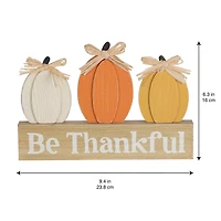 9.5" Be Thankful Tabletop Décor by Ashland®