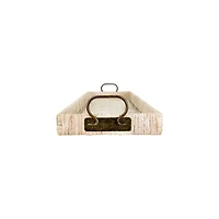 Hello Honey® 3ft. Decorative Rattan Tray with Metal Handles