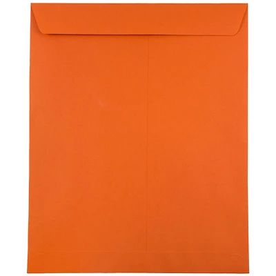 JAM Paper 10" x 13" Orange Open End Catalog Envelopes