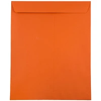 JAM Paper 10" x 13" Orange Open End Catalog Envelopes