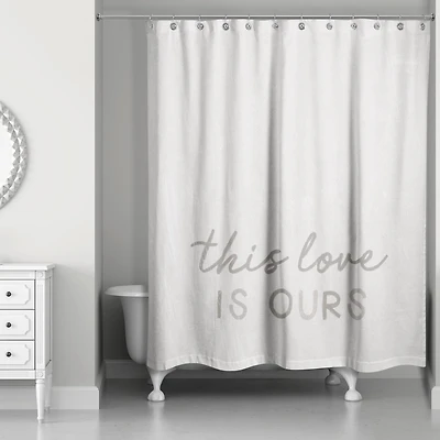 This Love Is Ours 71" x 74" Shower Curtain