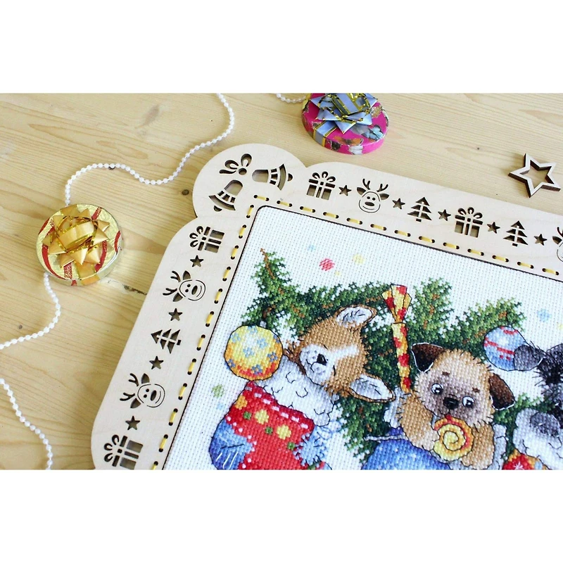 Mp Studia New Year Surprise Cross Stitch Kit