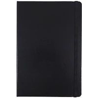 JAM Paper Large Hardcover Notebook with Elastic Band