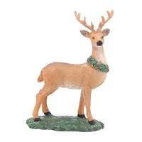 Mini Deer with Wreath Decoration by Ashland®