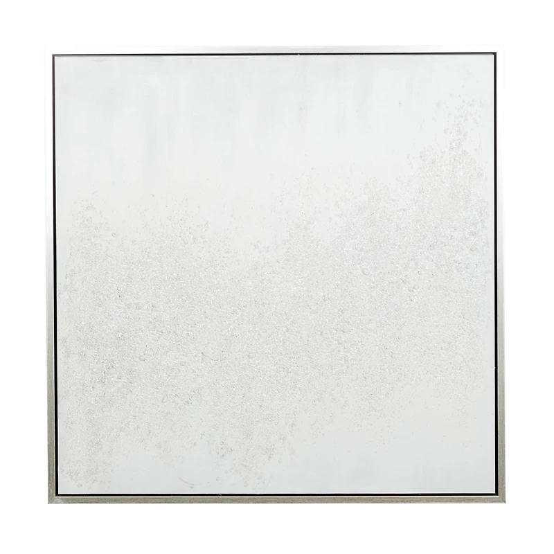 CosmoLiving by Cosmopolitan White Canvas Contemporary Wall Art