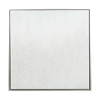 CosmoLiving by Cosmopolitan White Canvas Contemporary Wall Art