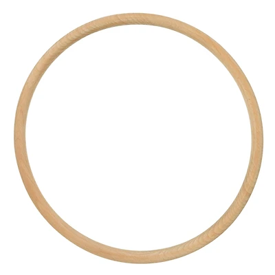 10" Beechwood Macramé Hoop by Loops & Threads®