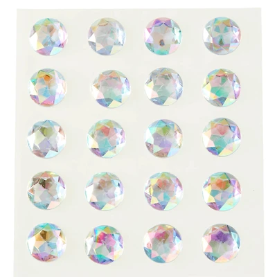 Clear Iridescent Gem Bling Stickers By Recollections™