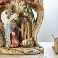 Glitzhome® 11" Nativity Décor