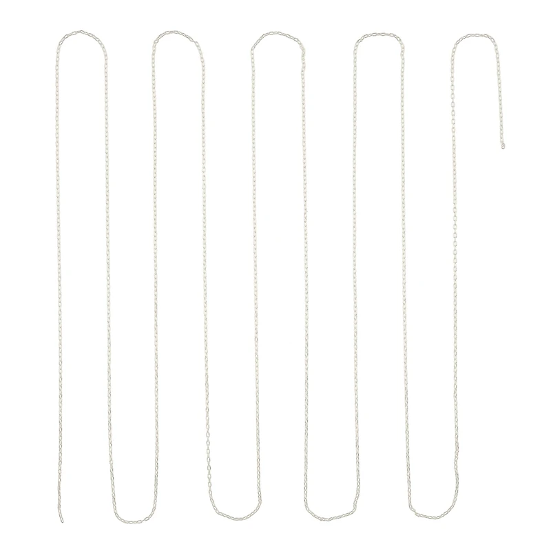 Silver Cable Necklace by Bead Landing™