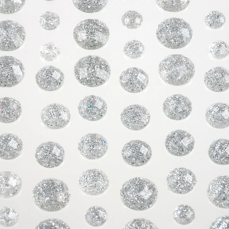 12 Packs: 72 ct. (864 total) Glitter Rhinestone Stickers by Recollections™
