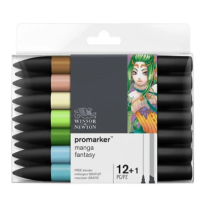 Winsor & Newton® ProMarker™ Manga Fantasy 13 Marker Set