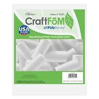 FloraCraft® CraftFōM® 1" x 2" White Foam Rods, 24ct.