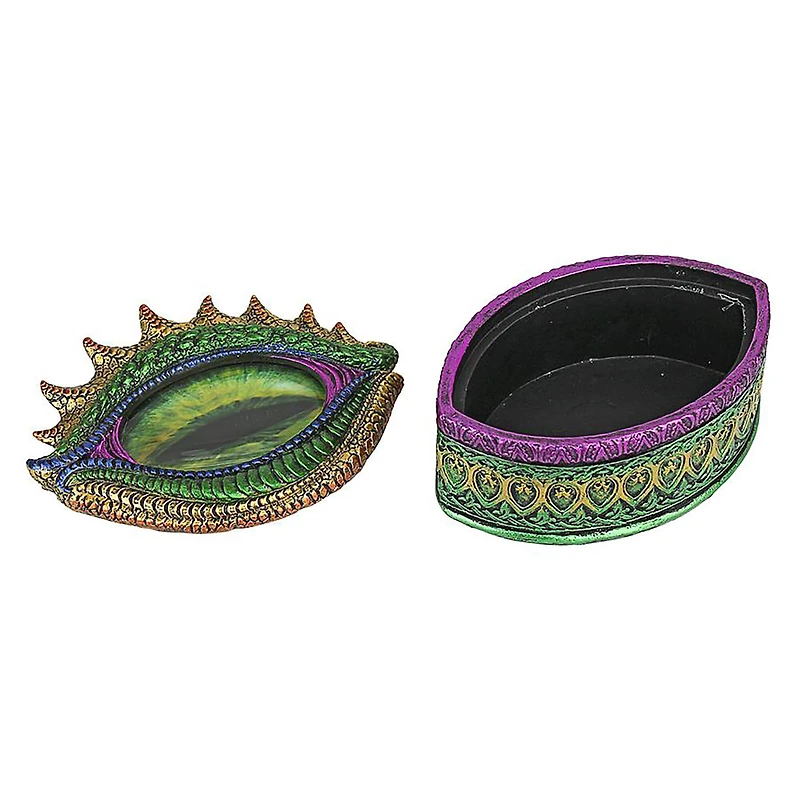 Design Toscano 4" Eye of the Evil Dragon Sculptural Box