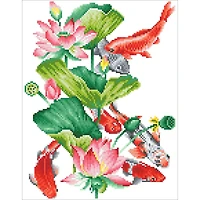 Diamond Dotz® Koi Portrait Diamond Painting Kit