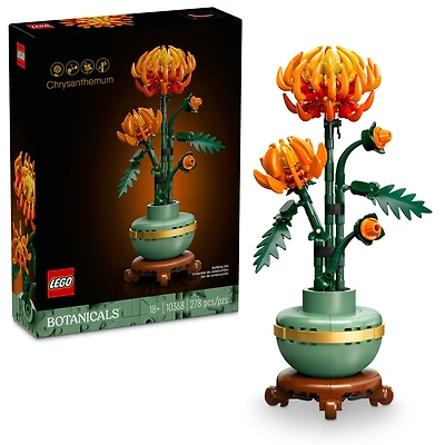 LEGO® Botanicals Chrysanthemum Flower Decor Building Set 10368