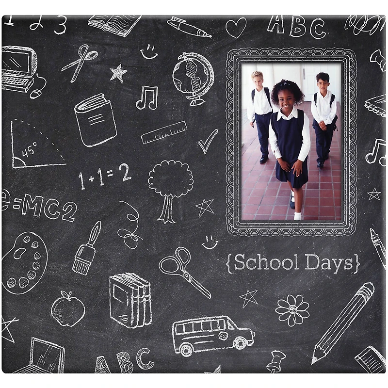 MBI® Chalkboard Chalk Design Post Bound Photo Album