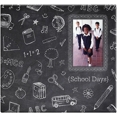 MBI® Chalkboard Chalk Design Post Bound Photo Album