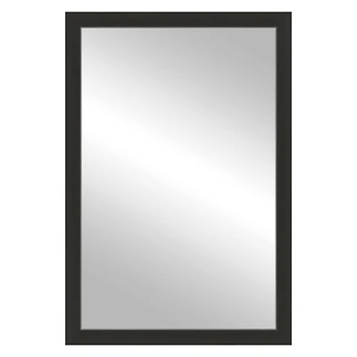 Timeless Frames® Port Espresso & Silver 24" x 37" Framed Mirror