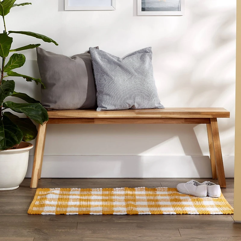 DII® Buffalo Check Rag Rug