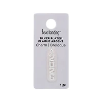 12 Pack: Silver Plated Year Charm by Bead Landing™