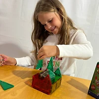 Crayola® Mini Holiday Glitter PIP 27-Piece Magnetic Tile Set