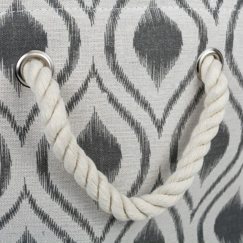 DII® Medium Rectangle Ikat Mineral Polyester Bin