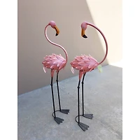 41" Flamingo Garden Stakes, 2ct.