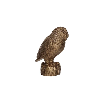 Hello Honey® 5" Gold Antique Owl with Base