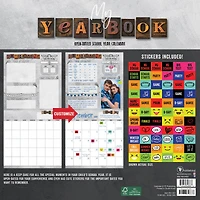 TF Publishing My Year Book Undated Memory Wall Calendar