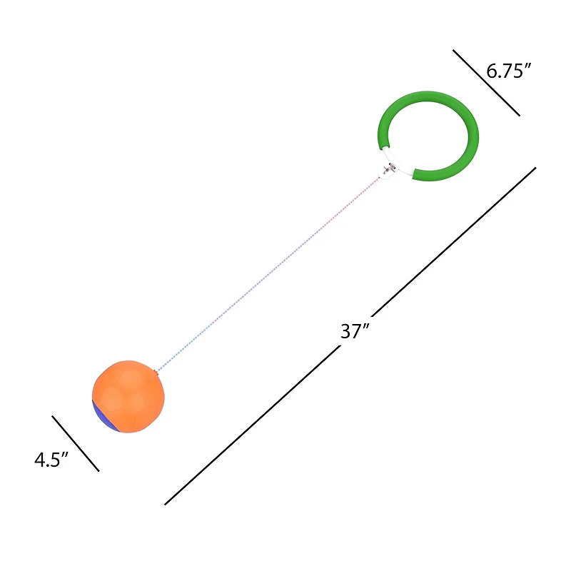 Toy Time 6 Piece Skip Ball Set