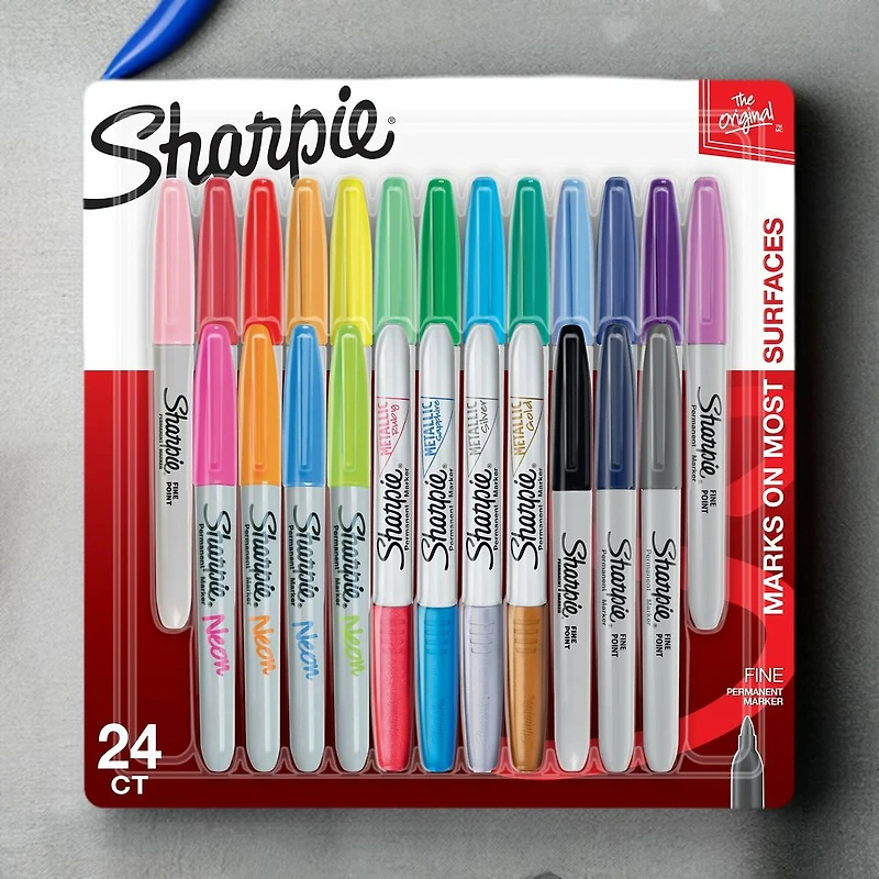 Sharpie® Mixed Style Fine Tip Permanent Marker Set