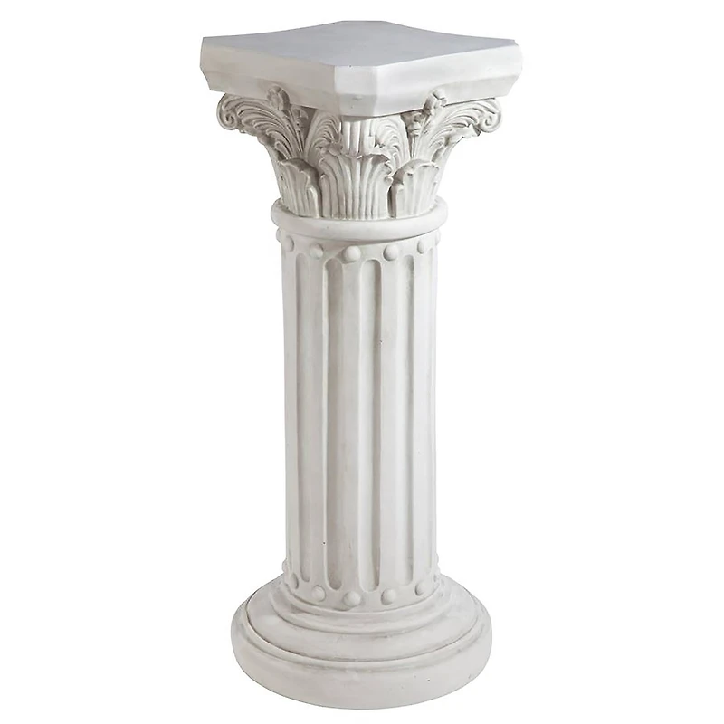 Design Toscano 33.5" The Athena Corinthian Pedestal