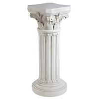 Design Toscano 33.5" The Athena Corinthian Pedestal
