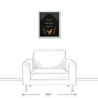 Coop Sweet Coop White Framed Canvas Wall Art