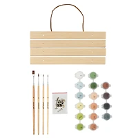 8" x 10" Horses Paint-by-Number Kit with Wood Display Hanger by Artist's Loft®