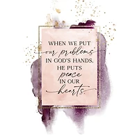 When We Put Our Problems In Plaque