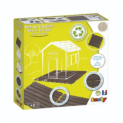 Smoby Playhouse Floor Tile Set