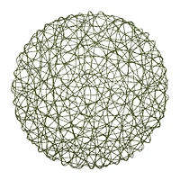 DII® Woven Paper Round Placemats